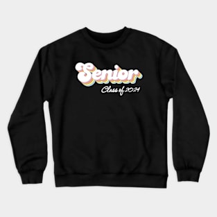 Senior 2024 | Graduation Shirt Gift | Class Of 2024 Senior Graduates | Senior 2024 Shirt Crewneck Sweatshirt